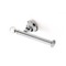 Toilet Roll Holder, Chrome Brass with Crystal